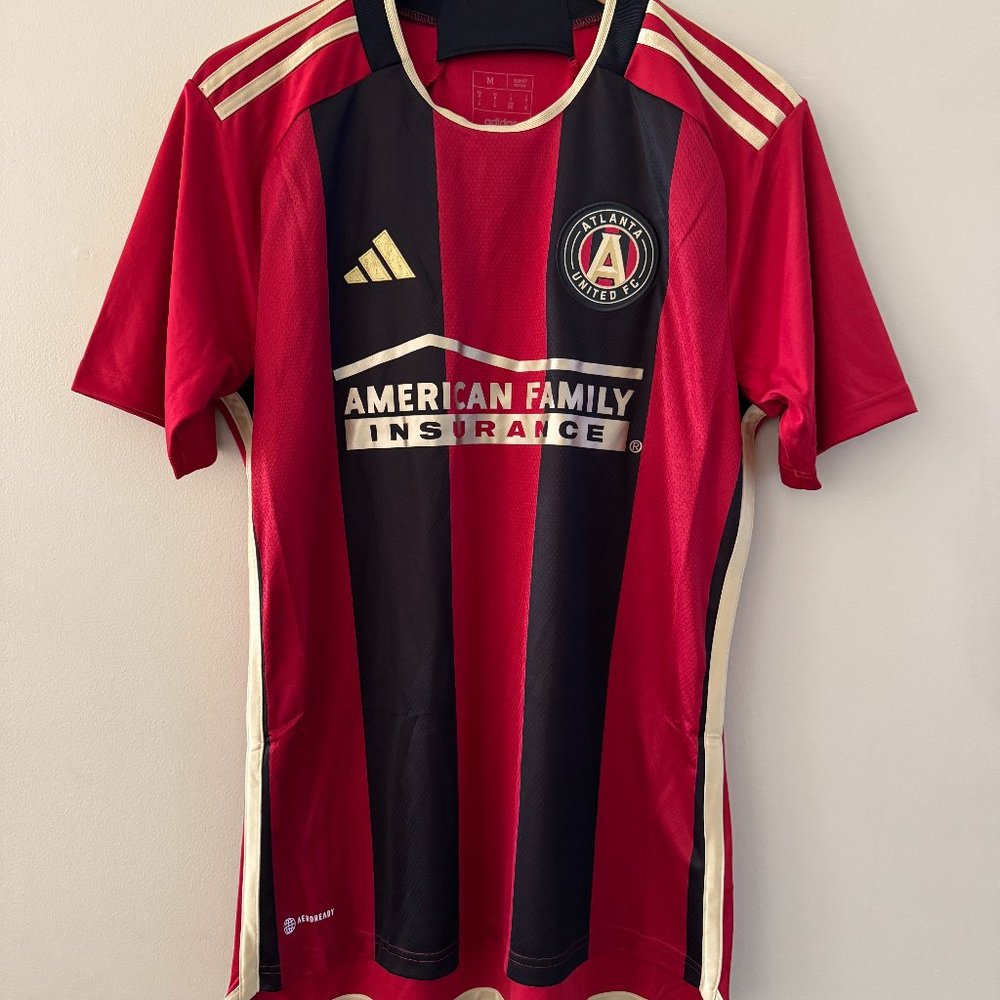 Adidas MLS 23/24 Atlanta United FC Home Jersey Red Soccer IC3000 Mens NEW